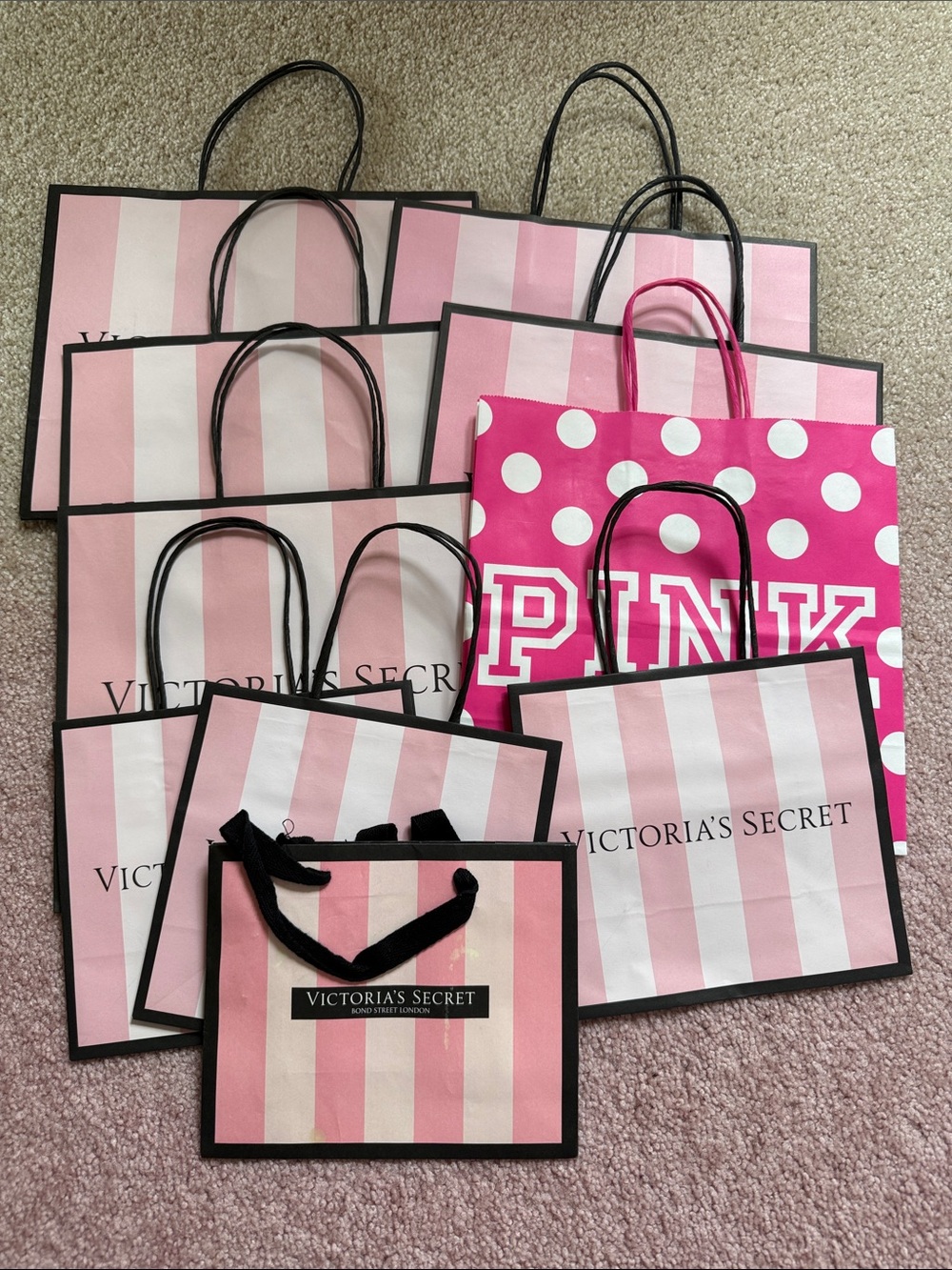 🔥10/$15 10 Victoria’s Secret Shopping Bags